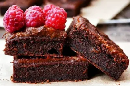 Cake chocolate brownies